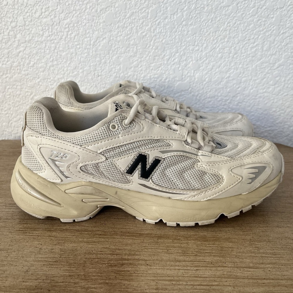 Men's 8 New Balance 725 ML725CA Sea Salt Phantom Bone Running Shoes Used